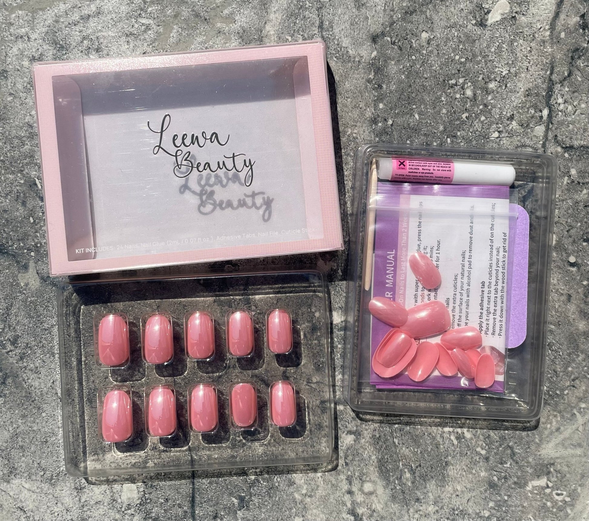 Bubblegum Glazed Round - Leewa Beauty