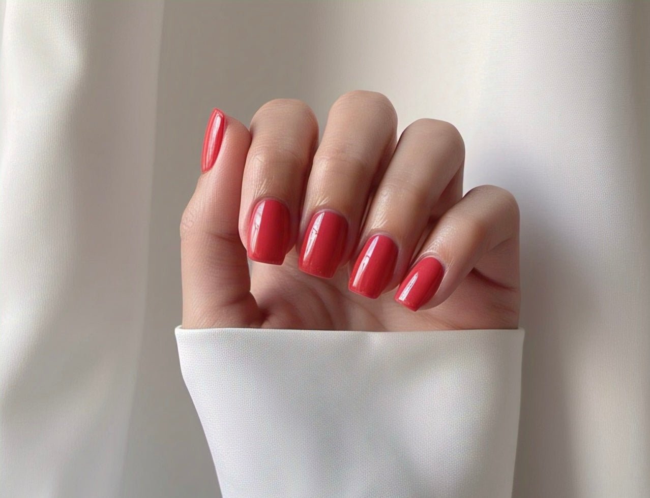 Not So Basic Red Square - Leewa Beauty
