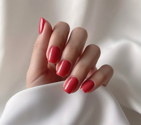 Not So Basic Red Square - Leewa Beauty