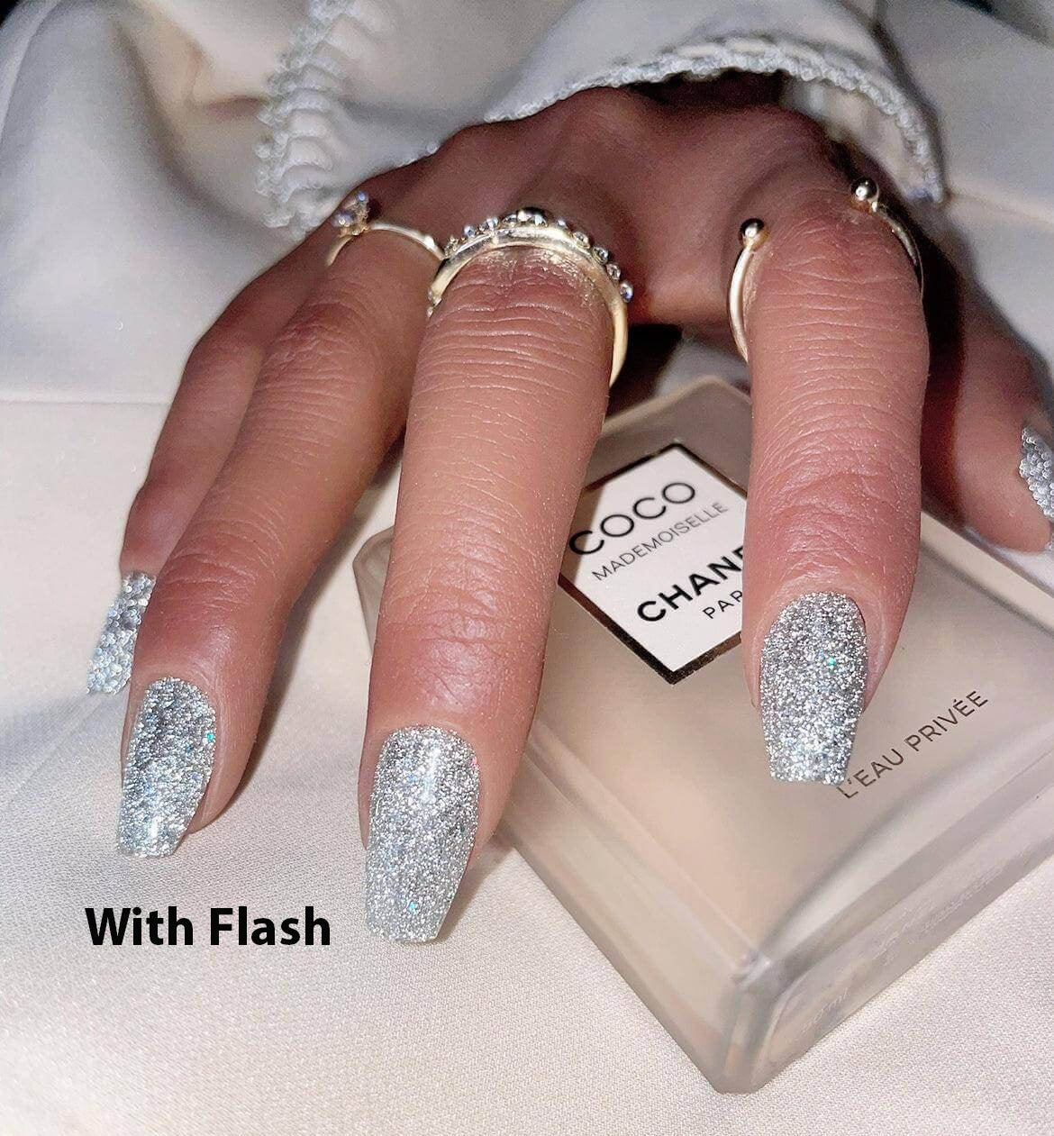 Crushed Diamonds Coffin - Leewa Beauty