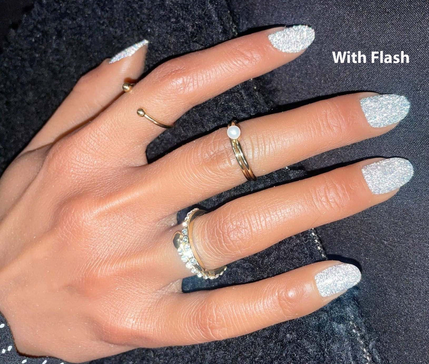 Crushed Diamonds Round - Leewa Beauty