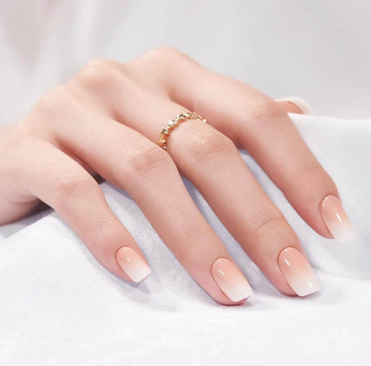 Gradient French Square - Leewa Beauty