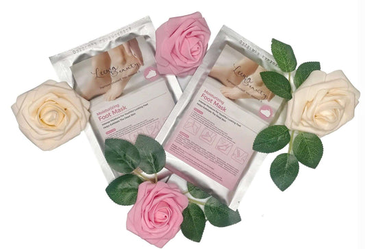 Leewa Beauty Moisturizing Foot Masks (2 pairs) - Leewa Beauty