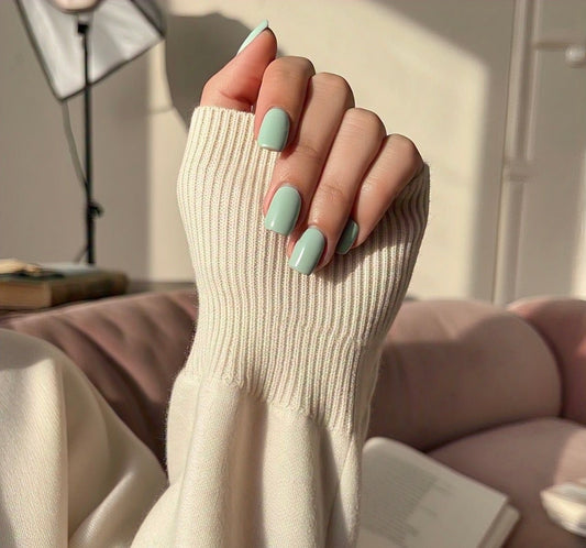 Mint Green Square - Leewa Beauty